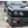 Bmw E30 Ön Lip Parlak Siyah Plastik Ön Ek Karlık Plastik