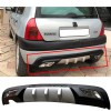 Renault Clio Mk2 Difüzör Difizör Gri + Kare Egzoz Görünüm C Tip 1998-2005