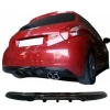 Peugeot 208 Difüzör Difizör Plastik Parlak Siyah 2012-2018 Arka-bodykit-ek-karlık