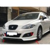 Seat Leon Mk2.5 Ön Ek Makyajlı Kasa 2009 2010 2011 2012 Mat Siyah Plastik Ön Karlık