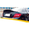 Mercedes C W204 PSM Bagaj Üstü İthal Spoiler Parlak Siyah Plastik Spoyler 2007-2014