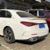 Mercedes C W206 PSM Bagaj Üstü İthal Spoiler Parlak Siyah Plastik Spoyler 2021+