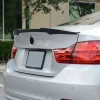 Bmw F32 Coupe M4 Bagaj Üstü İthal Spoiler Parlak Siyah Plastik Spoyler