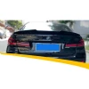Bmw G30 PSM Bagaj Üstü İthal Spoiler Parlak Siyah Plastik Spoyler 2017-2020
