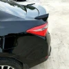 Toyota Corolla TRD Bagaj Üstü İthal Spoiler Parlak Siyah Plastik Spoyler 2014-2018