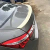 Toyota Corolla E170 İnce Bagaj Üstü İthal Spoiler Parlak Siyah Plastik Spoyler 2014-2018