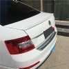 Skoda Octavia Mk3 Bagaj Üstü İthal Spoiler Parlak Siyah Plastik Spoyler 2013+