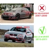 Bmw E92 Lcı Ön Lip Parlak Siyah Plastik 2009-2013