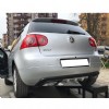 Vw Golf Mk5 Difüzör Difizör Siyah + Kare Egzoz Görünüm C Tip 2003-2009