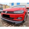 Vw Polo Mk6 ABT Ön Ek Mat Siyah Plastik Karlık 2018-2022
