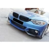 Bmw F36 4 Serisi M  Technic Ön Flap Set Piona Black 2014 Ve Üzeri Plastik