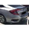 Civic Fc5 Arka Flap + Klips Seti Piona Black Ithal 2016 2017 2018 2019 2020 2021