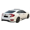 Civic Fc5 Mugen Yan Marşpiyel Seti Mat Siyah Plastik 2016 2017 2018 2019 2020 2021