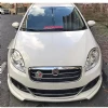 Fiat Linea Makyajlı Ön Ek 2013 2014 2015 2016 2017 Mat Siyah Plastik Ön Karlık