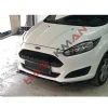 Ford Fiesta Basic Ön Tampon Lip Piona Black 2013 2014 2015 2016 2017 Abs Plastik
