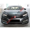 Honda Civic Fc5 Batman Yarasa Ayna Kapağı Piano Black 2016 2017 2018 2019 2020 2021