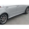 Hyundai I20 Marşpiyel Seti Mat Siyah Plastik 2014 2015 2016 2017 2018 Uyumlu