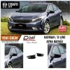 Kia Cerato Batman Yarasa Ayna Kapağı Sinyalli Piano Black 2016 2017 2018 2019 Uyumlu