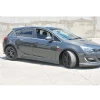 Opel Astra J Hb Sport Marşpiyel Seti Mat Siyah Plastik 2009 2010 2011 2012 2013 2014 Uyumlu