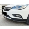 Opel Astra K Twin Ön Flap Ön Flap Set 2015 2016 2017 2018 2019 2020 2021 Piona Black 3 Parça