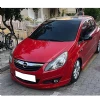 Opel Corsa D Ön Ek Makyajsız Kasa 2006 2007 2008 2009 2010 2011 Mat Siyah Plastik Ön Karlık