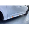 Renault Megane 4 Aero Marşpiyel Seti Mat Siyah Plastik 2016 2017 2018 2019 2020 2021