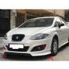 Seat Leon Mk2.5 Ön Ek Makyajlı Kasa 2009 2010 2011 2012 Mat Siyah Plastik Ön Karlık