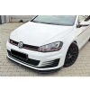 Vw Golf 7.5 Gtı Tampon Max Design Ön Lip Piona Black 2017 2018 2019 2020 2021 Uyumlu