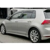 Vw Golf 7.5 Sportline Marşpiyel Seti Mat Siyah Plastik 2018 2019 Uyumlu