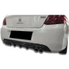Peugeot 301 Difüzör Difizör Plastik Parlak Siyah 2017 2018 2019 2020 2021 2022 Arka-difizör-bodykit-ek