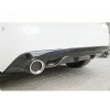 Peugeot 308 GT Difüzör Difizör Plastik Parlak Siyah 2013 2014 2015 2016 2017 2018 Arka-difizör-bodykit-ek