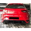 Seat Leon Mk3 Aero Arka Tampon Flap Flaplar Splitter Bıçak