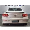 Mercedes C W205 COUPE Bagaj Üstü İthal Spoiler Parlak Siyah Plastik Spoyler 2014-2019