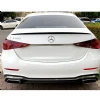 Mercedes C W206 Bagaj Üstü İthal Spoiler Parlak Siyah Plastik Spoyler 2021+