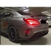 Mercedes CLA W117 PSM Bagaj Üstü İthal Spoiler Parlak Siyah Plastik Spoyler 2013-2019