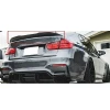 Bmw F32 PSM Bagaj Üstü İthal Spoiler Parlak Siyah Plastik Spoyler