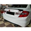 Honda Civic  Fb7 Amerikan Bagaj Üstü İthal Spoiler Parlak Siyah Plastik Spoyler