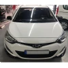 Hyundai I20 Ön Flap Set 2012 2013 2014 Piona Black Plastik  Uyumlu