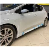 Kia Ceed Yan Marşpiyel Seti 2012 2013 2014 2015  Mat Siyah Plastik 2 Adet
