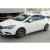 Opel Astra K Sport Marşpiyel Seti Mat Siyah Plastik 2015 2016 2017 2018 2019 2020 2021