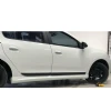 Renault Clio Symbol Yan Marşpiyel Seti Mat Siyah Plastik 2013 2014 2015 2016
