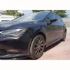 Seat Leon Mk3.5 Sport Marşpiyel Seti Mat Siyah Plastik 2017 2018 2019 2020