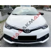 Toyota Corolla E170 Batman Yarasa Ayna Kapağı Piano Black 2013 2014 2015 2016 2017 2018