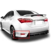 Toyota Corolla E170 Twin Arka Flap Set 2013 2014 2015 2016 2017 2018 Piona Black