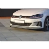 Vw Golf 7.5 Gtı Tampon Max Design Ön Lip Piona Black 2017 2018 2019 2020 2021 Uyumlu