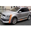 Vw Polo Mk6 Aero Marşpiyel Seti Mat Siyah Plastik 2018 2019 2020 2021