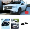 Dacia Sandero Batman Yarasa Ayna Kapağı Parlak Siyah ABS 2009 - 2020
