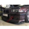 Bmw E36 M3 Ön Tampon Lip Piona Black 1991 - 1998 Abs Plastik Uyumlu