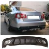 Vw Jetta Mk5  Difüzör Difizör Siyah + Kare Egzoz Görünüm C Tip