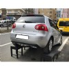 Vw Golf Mk5 Difüzör Difizör Siyah + Kare Egzoz Görünüm C Tip 2003-2009